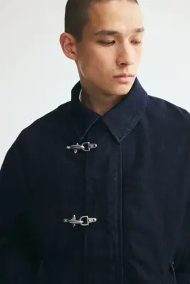 Veste en denim - Bleu denim foncé — photo 1