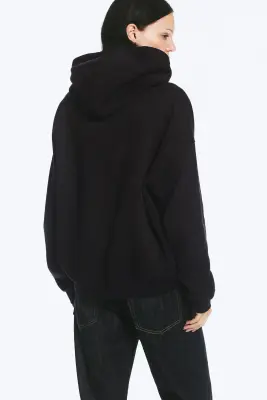 Sweat à capuche standard - Noir — photo 3
