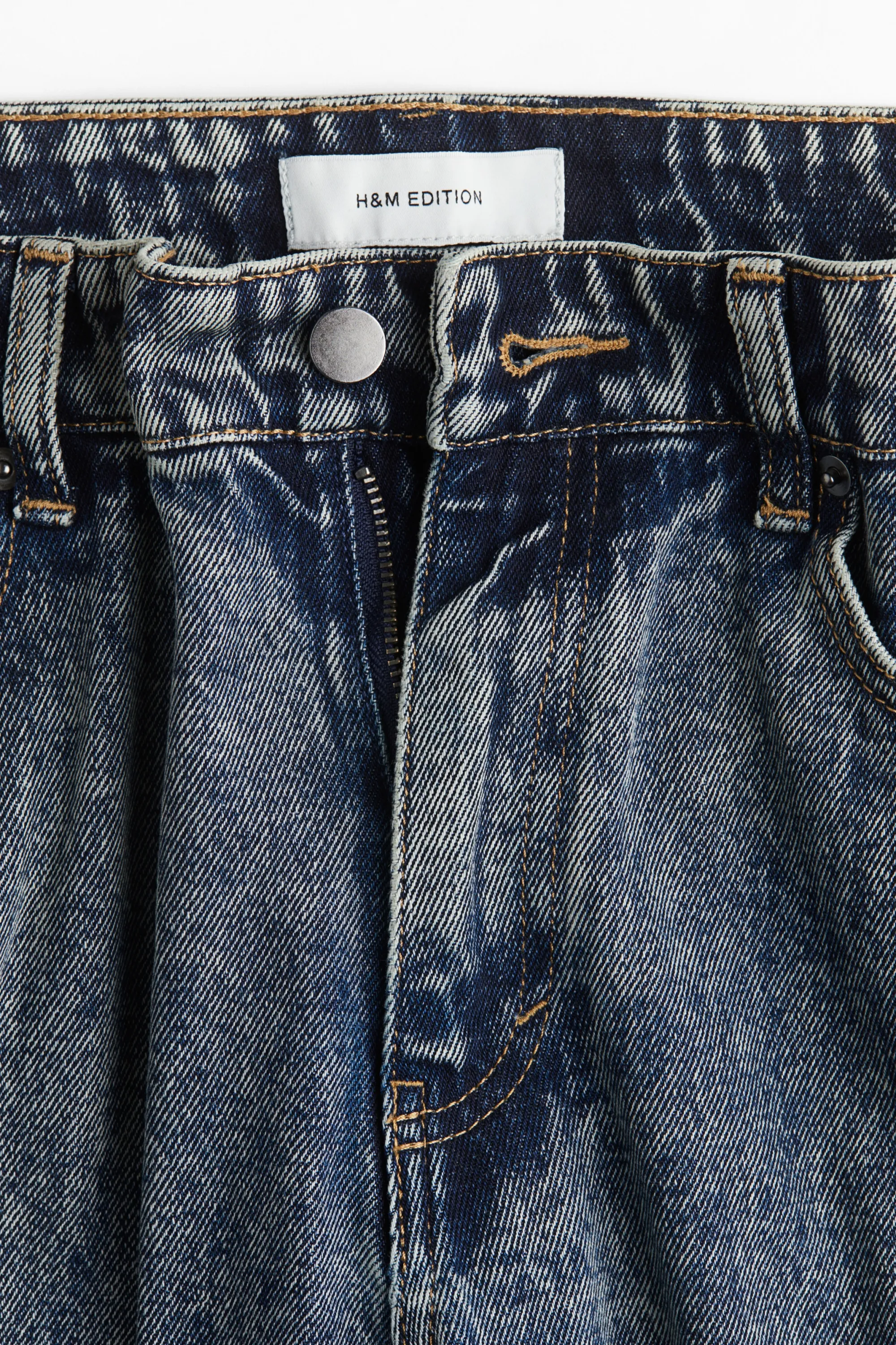 Jean à jambes droites - Bleu denim