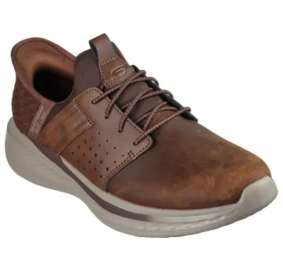 SKECHERS SLADE ZACHARY extra large Marron — photo 5