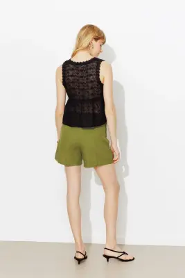 Short uni Femme — photo 4