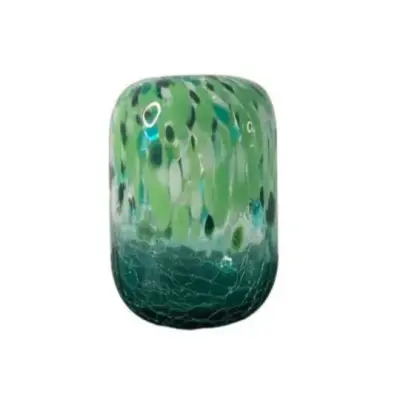 Vase Moucheté Vert — photo 1