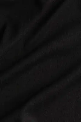 Top en jersey de coton pima - Noir — photo 4