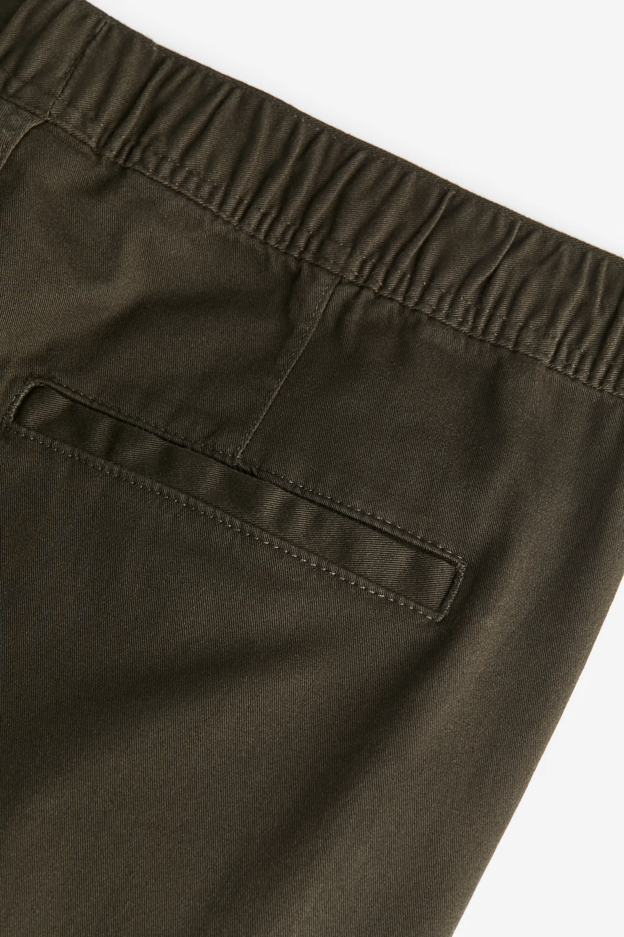 Pantalon cargo Skinny Fit - Vert kaki foncé