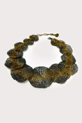 Collier Fleurs de Métal — photo 2