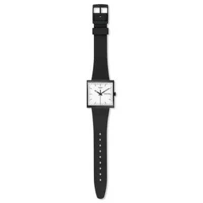 Montre Swatch Unisex Collection Bioceramic What if ? SO34B700 - WHAT IF…BLACK? — photo 3