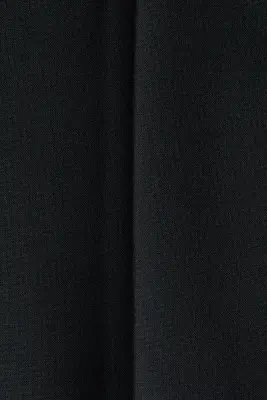 Pantalon en laine mélangée - Noir — photo 4