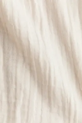 Robe de plage en mousseline de coton - Crème — photo 3