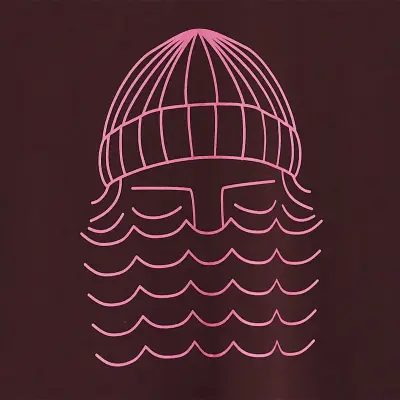 Bask in the Sun – T-shirt To the Sea Wine — photo 4