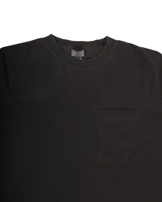 Dyed Jersey Tee Black — photo 2