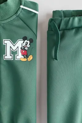 Survêtement imprimé - Vert foncé/Mickey — photo 2