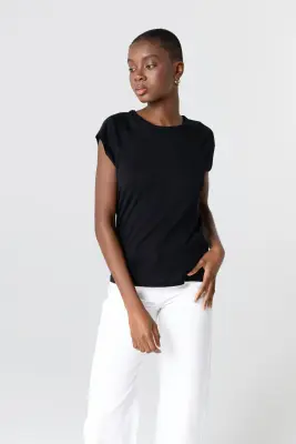 T-shirt in lyocell, tencel et coton organique