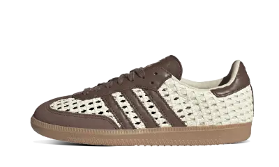 Adidas Samba OG Basketweave Cream White Earth Strata — photo 1