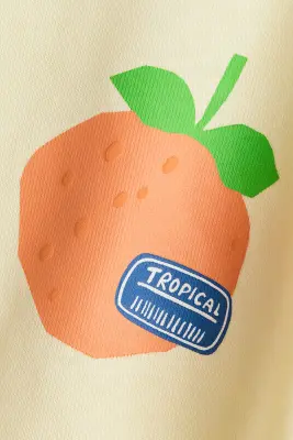 T-shirt imprimé - Jaune clair/Tropicool — photo 2