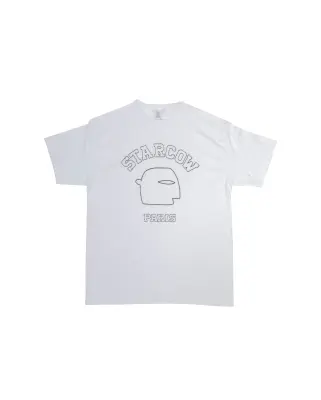 Tee White Logo Head Black — photo 1