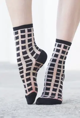 Chaussettes Ginza noir – Atelier St-Eustache — photo 1
