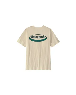 '95 Oval Logo T-Shirt Undyed Natural — photo 2