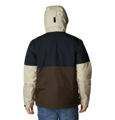 COLUMBIA POINT PARKA Noir/Marron — photo 4