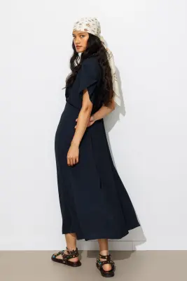 Robe longue et unie Femme — photo 4