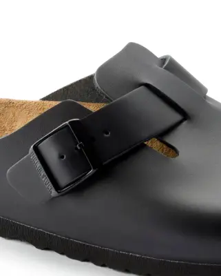 Boston Natural Leather Black Narrow — photo 5