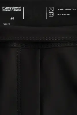 Pantalon large Four-way Stretch - Noir — photo 1