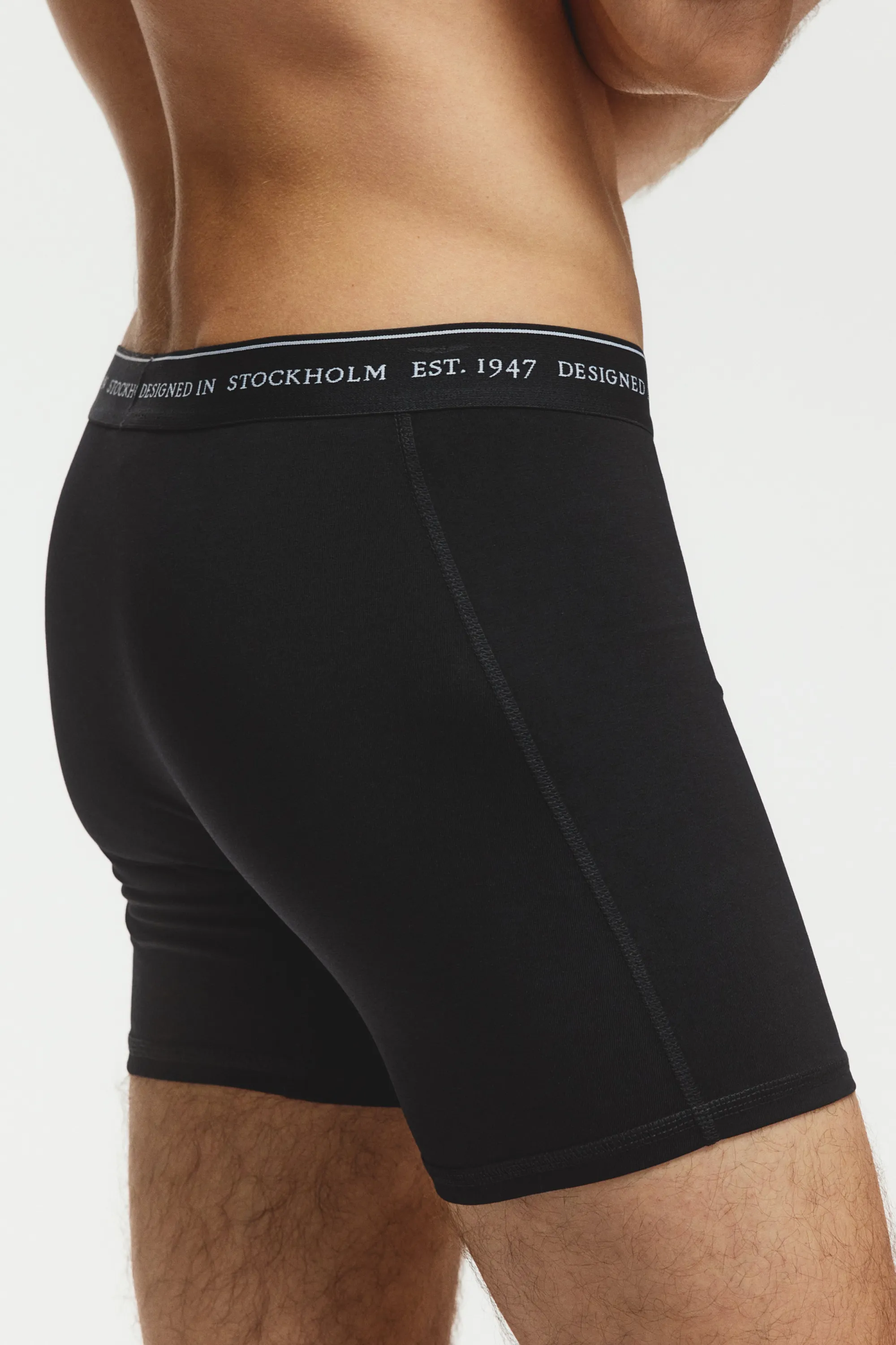 Lot de 3 boxer mi-longs COOLMAX® - Noir