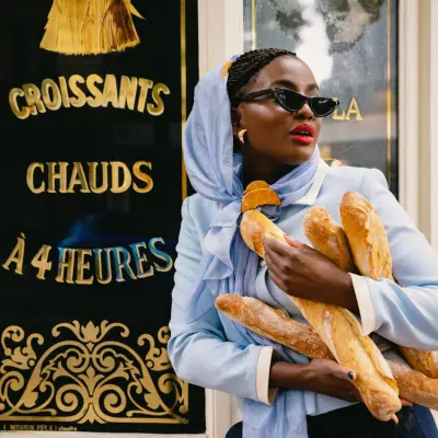 Pince à cheveux Croissant Coucou Suzette — photo 3