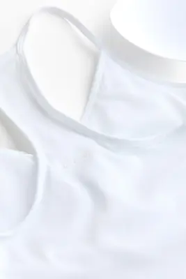 Débardeur avec soutien-gorge intégré SculptMove™ - Blanc — photo 5