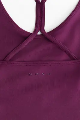 Débardeur de sport SoftMove™ - Prune lilas — photo 3