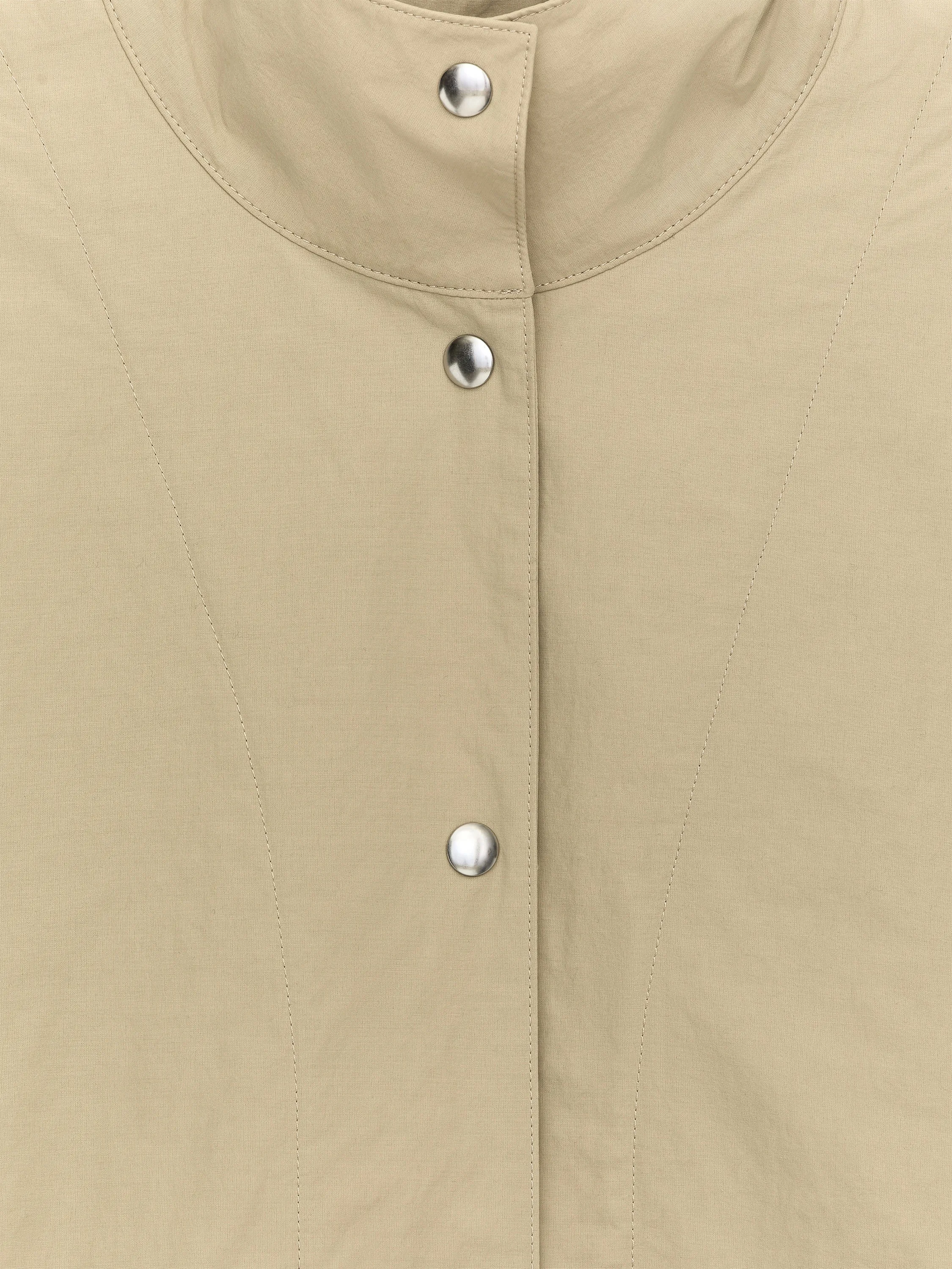 Veste coupe-vent oversize - Beige
