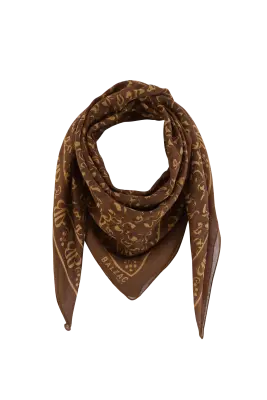 Foulard Johanna chocolat — photo 5