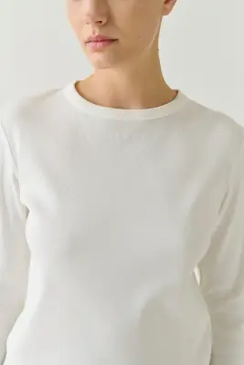 TEE-SHIRT FLAVIE BLANC — photo 4