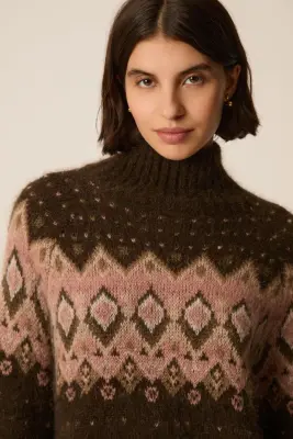 Pull Dan Jacquard Ourson — photo 4