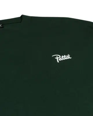 Patta Script Logo T-Shirt Pine Grove — photo 4
