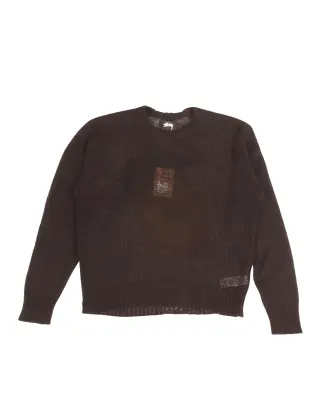 S Loose Knit Sweater Black — photo 1