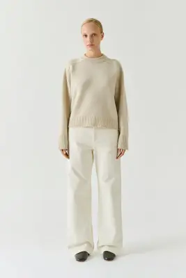 PULL WILL ÉCRU CHINÉ — photo 2