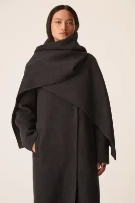 Manteau Yvanka Anthracite — photo 3