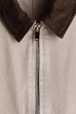 Workwear jacket - Grège — photo 5