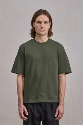 T-shirt 'Chuuunky Tee' - Vert Foncé — photo 3