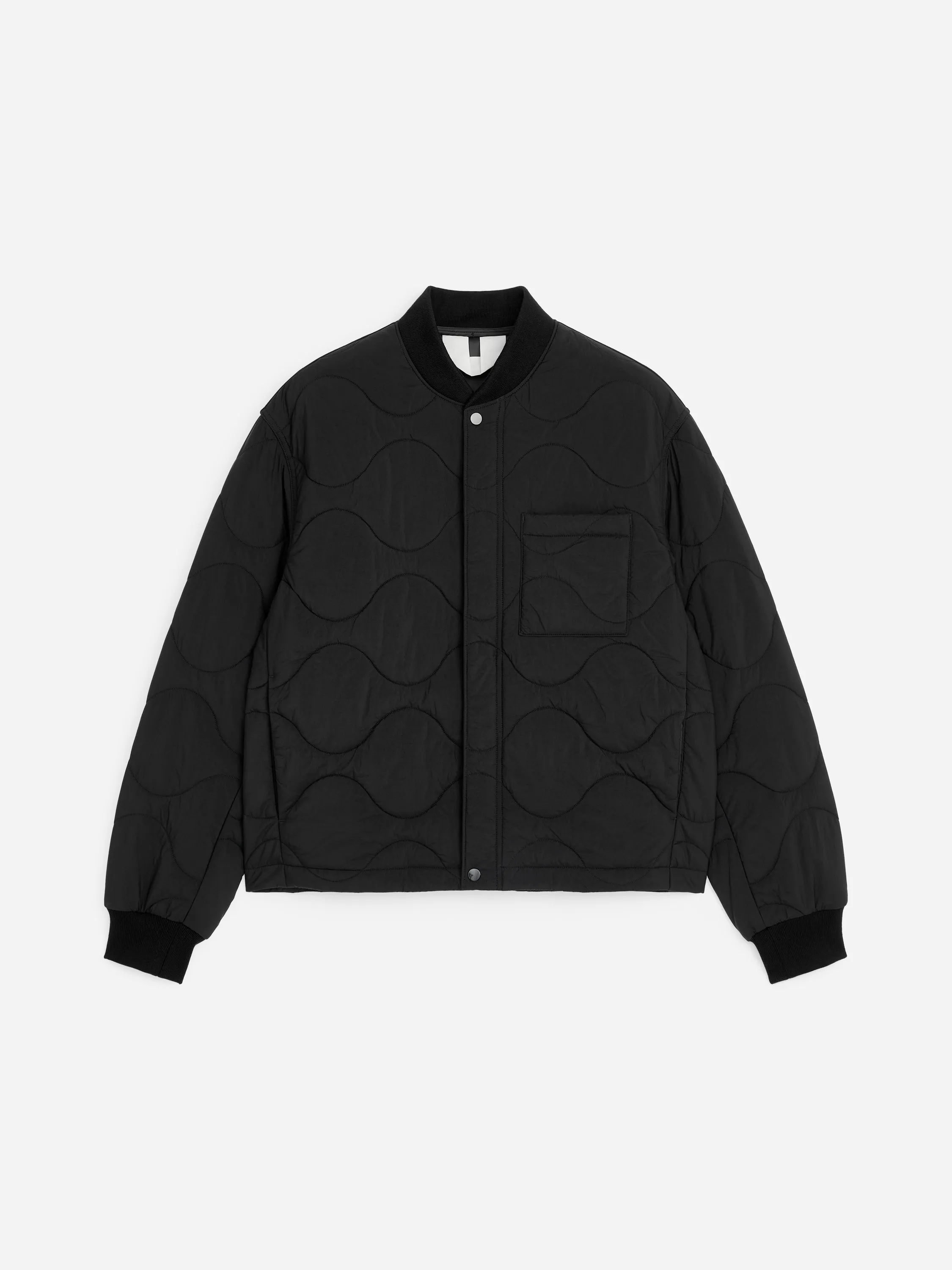 Veste doublée matelassée - Noir