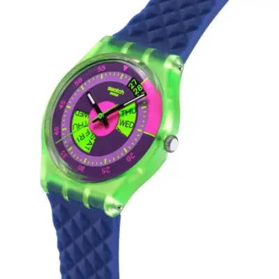 Swatch Gent SO28G704 - SWATCH NEON SKYCHART — photo 2