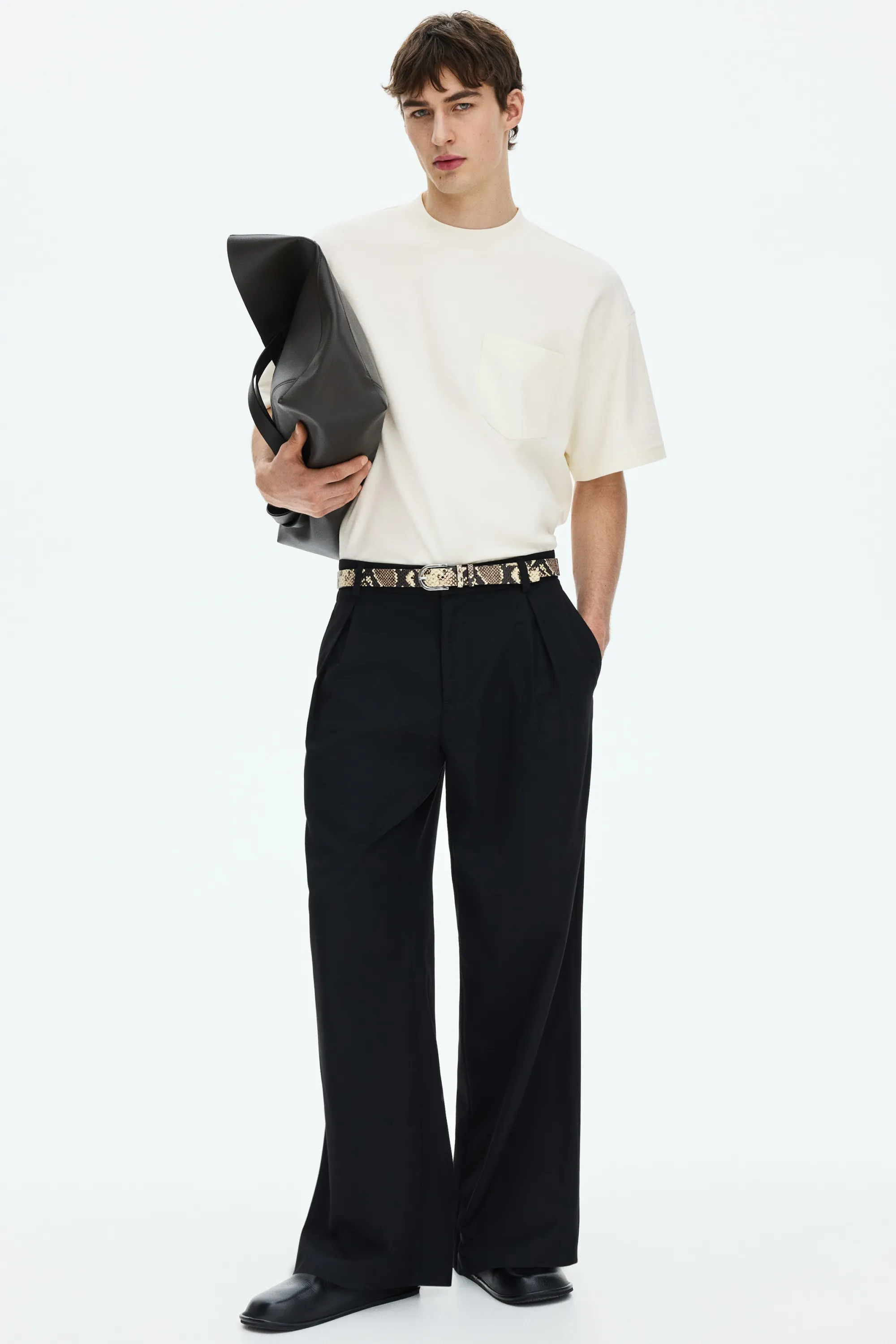 T-shirt Oversized Fit - Crème
