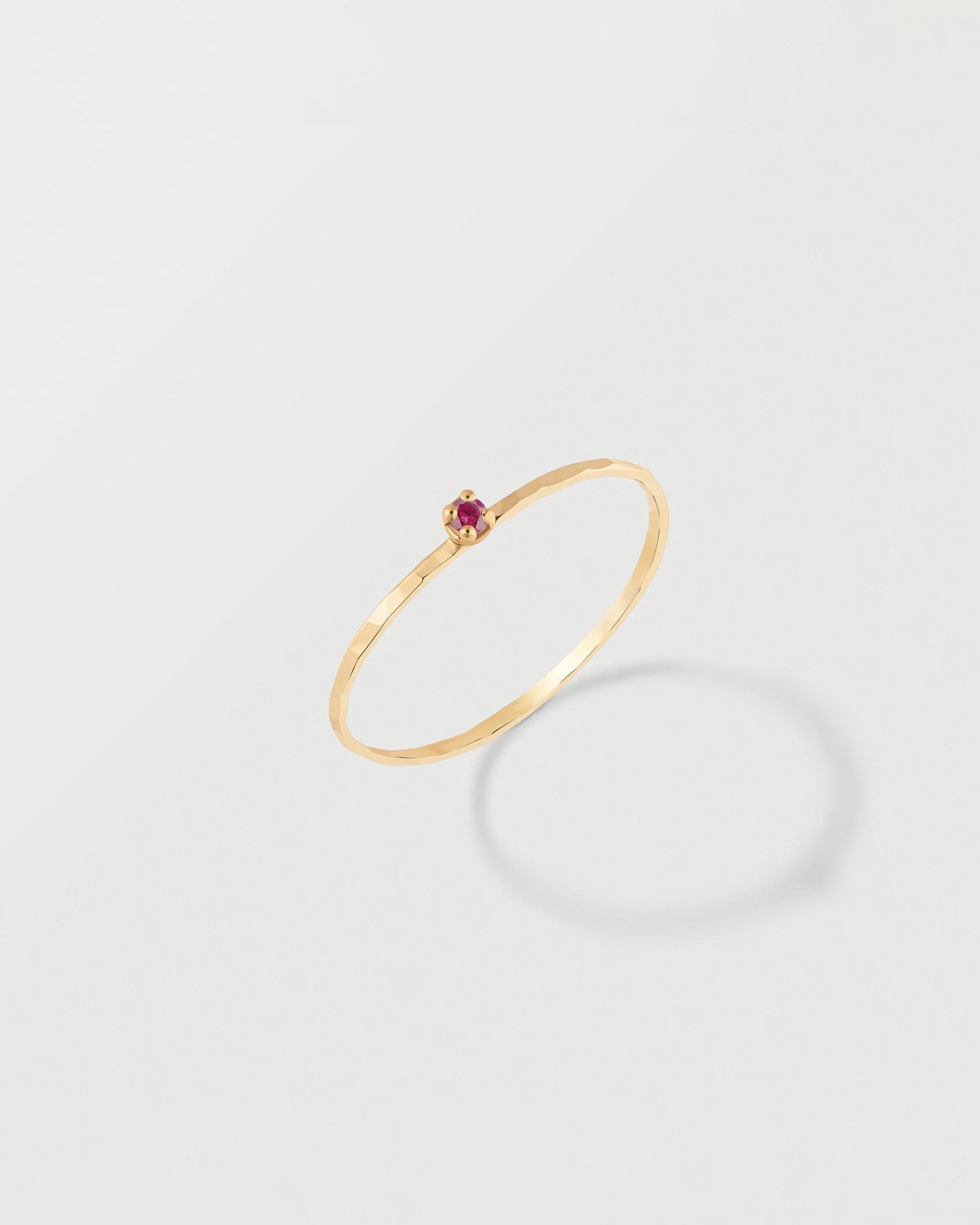BAGUE OLYMPE, PIERRE DE NAISSANCE - Or jaune 18 carats