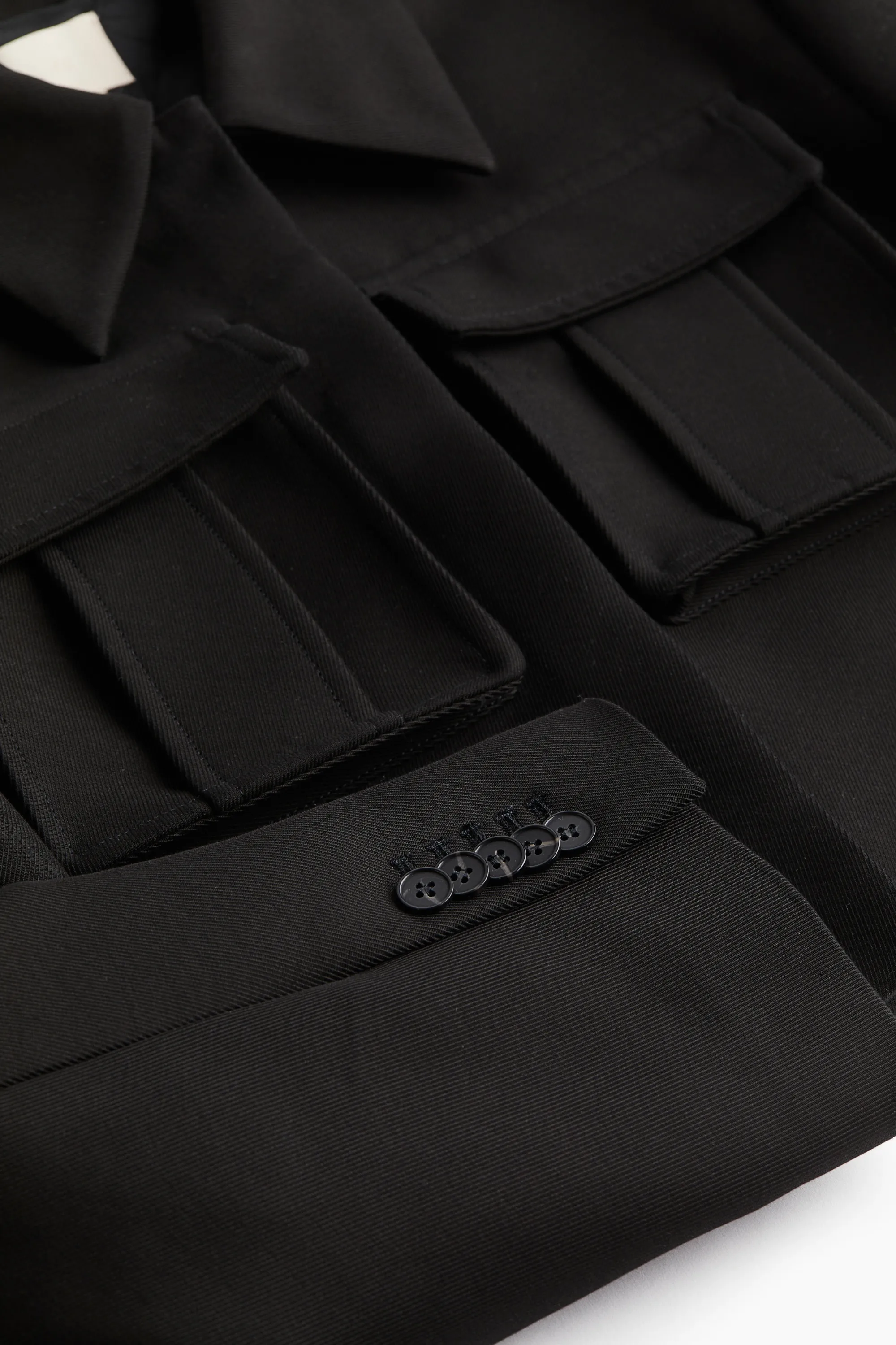 Veste avec poches - Noir