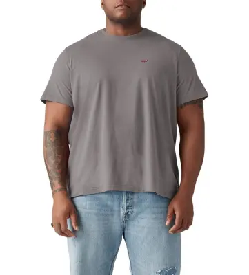 LEVIS BIG TEE SHIRT Gris — photo 3