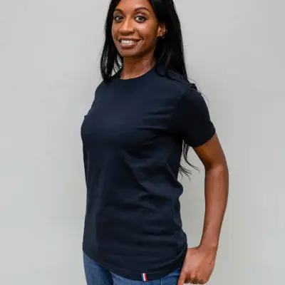 T-shirt unisexe Hugo bleu marine — photo 3