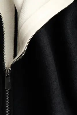 Gilet zippé - Noir — photo 3