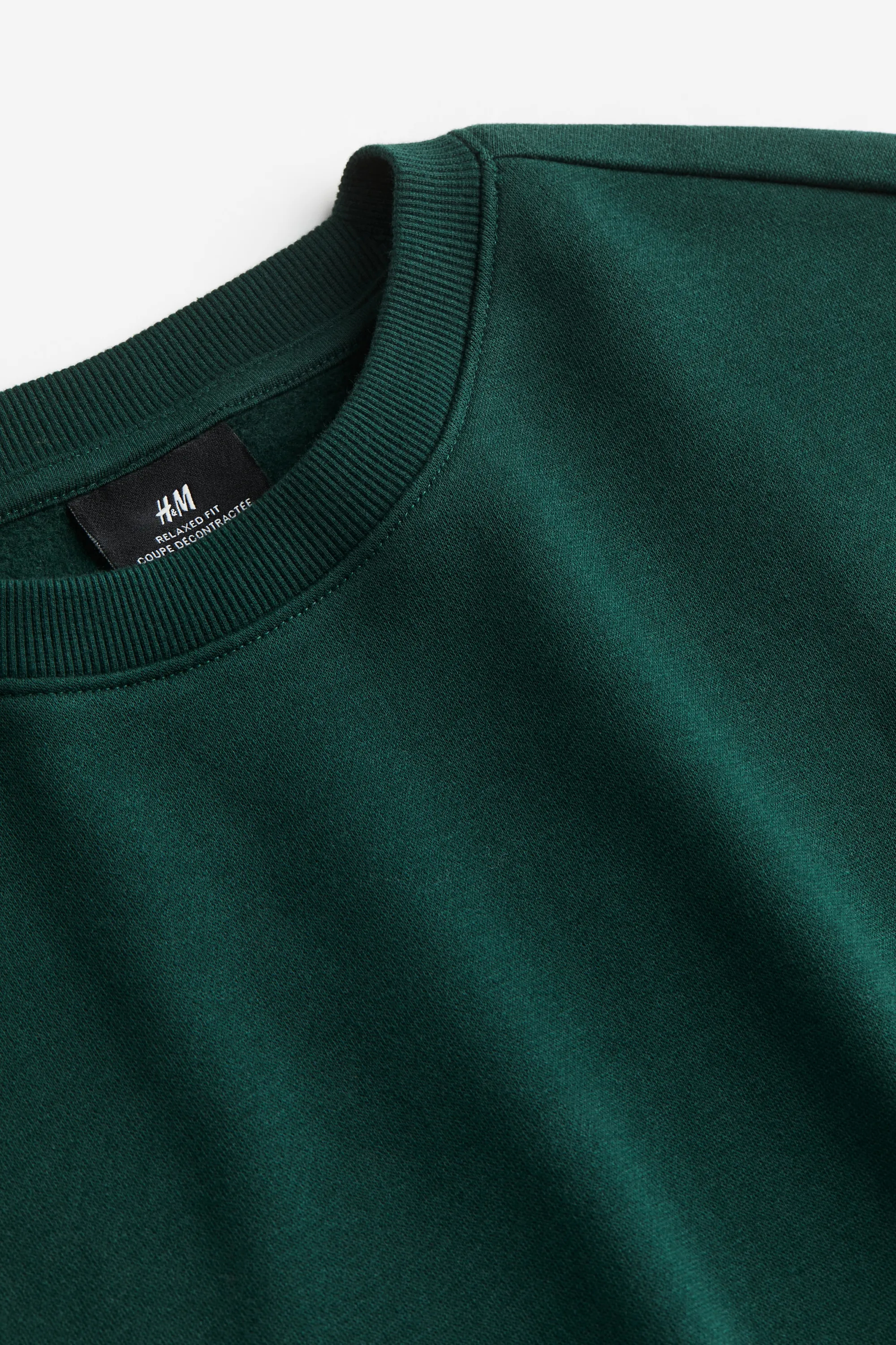 Sweat Loose Fit - Vert foncé