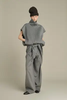 BLOUSON JUNO GRIS CLAIR — photo 5