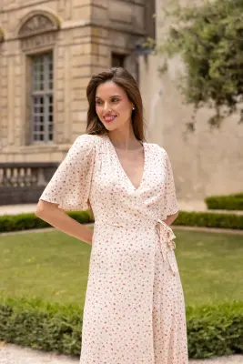 Flora Wrap Dress — photo 2